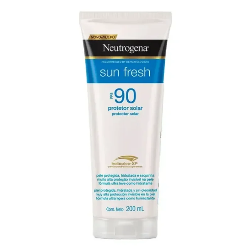 Protetor Solar Fps 90 Sun Fresh 200ml Neutrogena