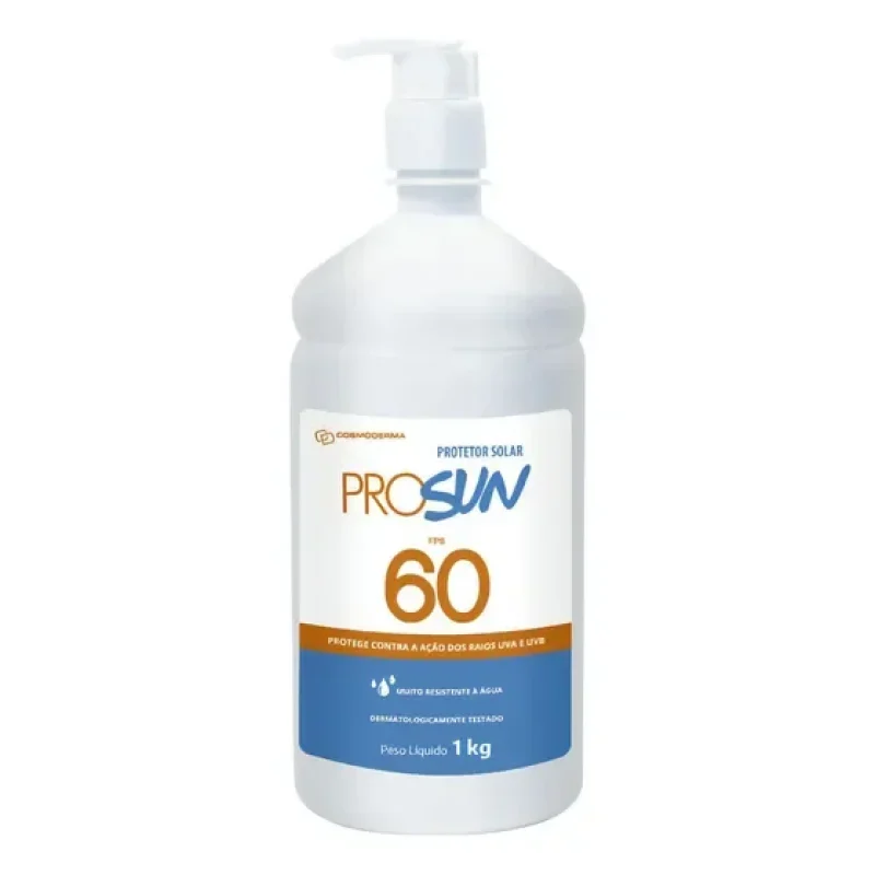 Protetor Solar PROSUN FPS 60 - Galão 1 LITRO