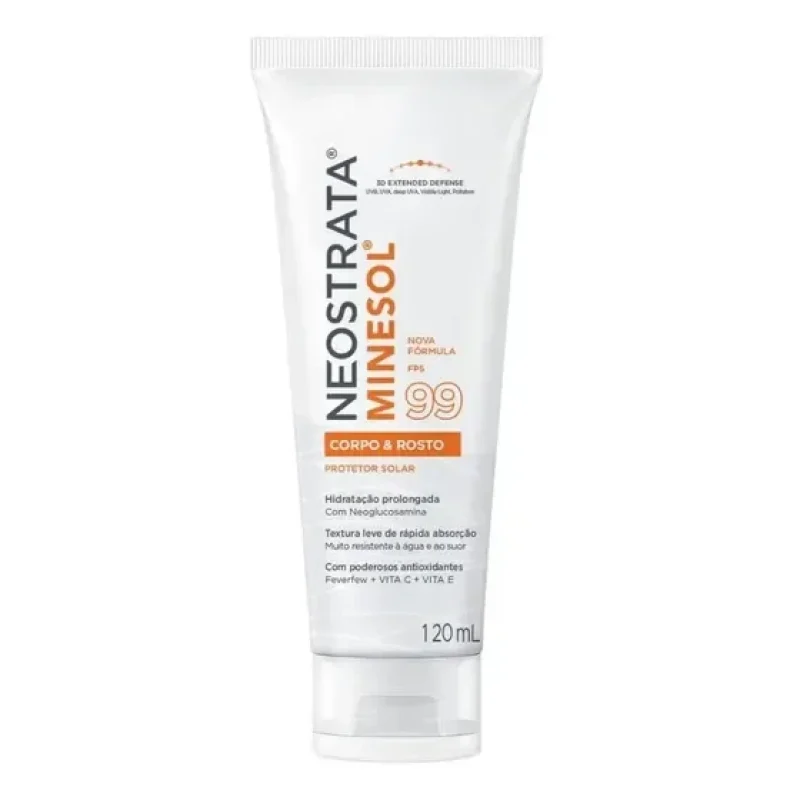 Protetor solar Neostrata Minesol Minesol Corpo e Rosto 99FPS en creme 120mL