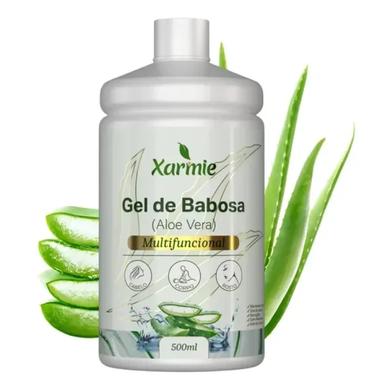 Puro Extrato De Babosa Orgânico - Xarmie 500ml Natural