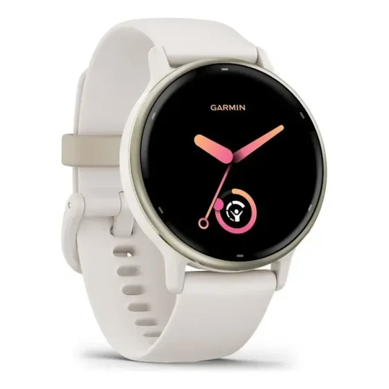 Relógio Garmin Vivoactive 5 Monitor Cardíaco E Gps Cor Branco