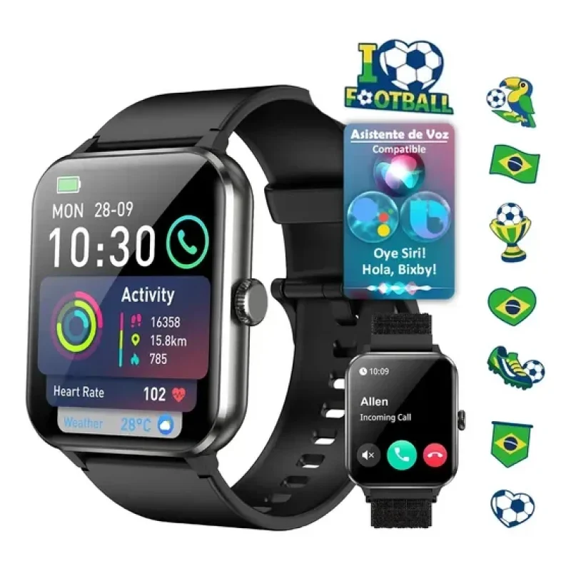 Relógio Inteligente Smartwatch Blackview R50 Gps 10m/ip68