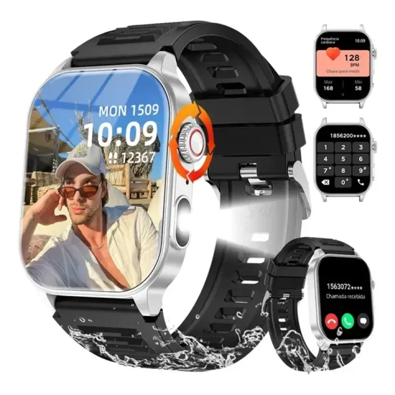Relógio Smartwatch Digital Original Bluetooth Homem Feminino