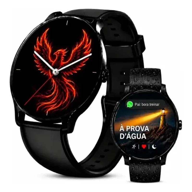 Relógio Smartwatch Esportivo Masculino Led A Prova Dágua X27