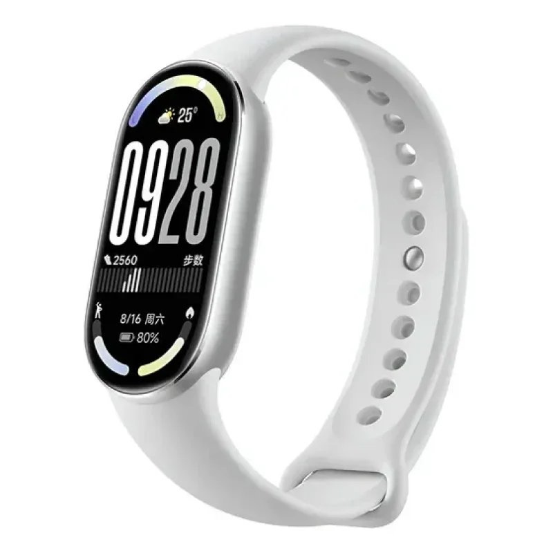 Relógio Xiaomi Mi Band 10 Global Caixa Prata/cinza