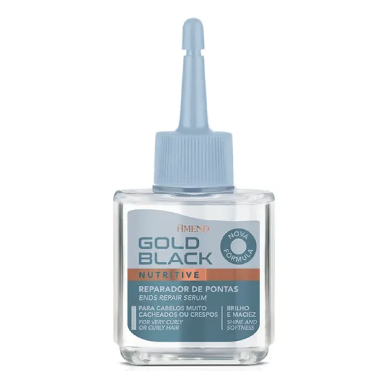 Reparador De Pontas Amend Gold Black Nutritivo Ultra 30ml