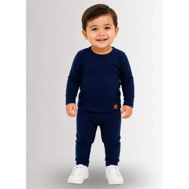 Roupa Térmica Bebê Segunda Pele Infantil Inverno