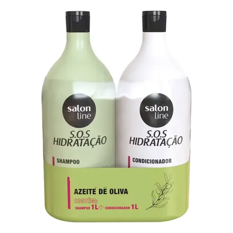 Salon Line Sos Hidratação Oliva Shampoo + Condicionador