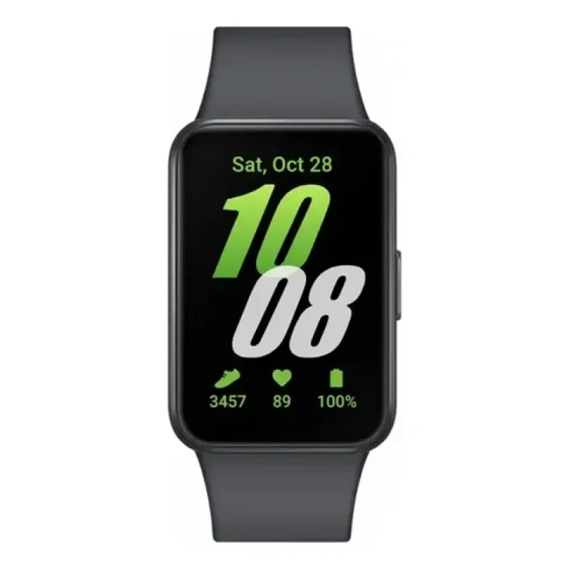 Samsung Smartwatch Galaxy Fit 3 Sport Black Amoled com tela sensível ao toque 1.6