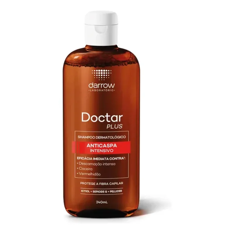 Shampoo Anticaspa Dermatológico Darrow Intensivo Doctar Plus 240ml