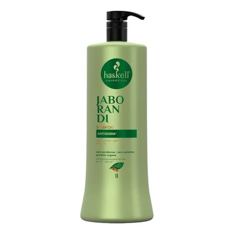 Shampoo Jaborandi Para Cabelos Oleosos 1 Litro Haskell