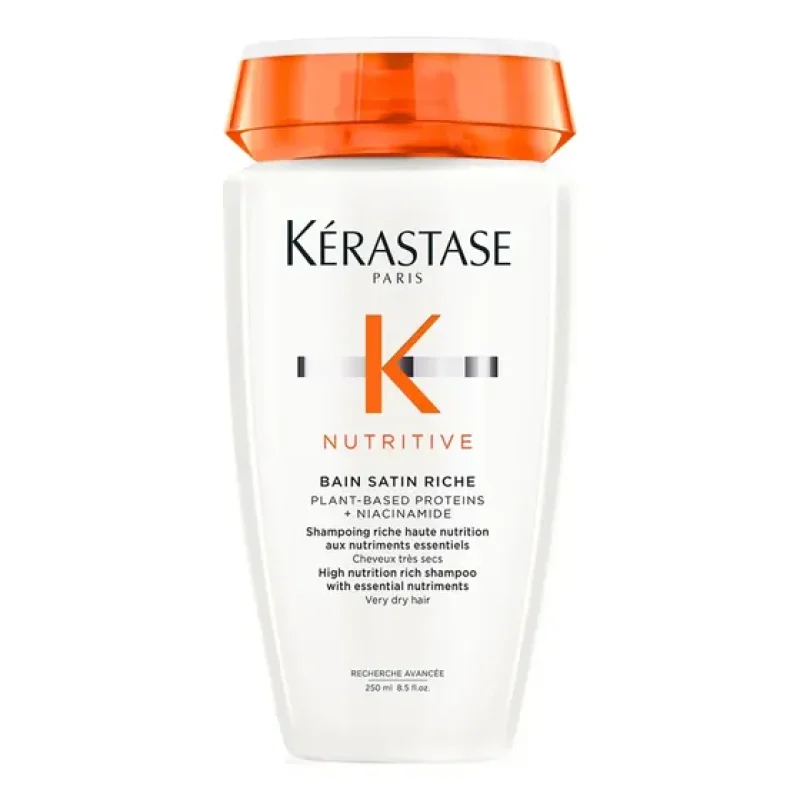 Shampoo Kérastase Nutritive Bain Satin Riche Cabelos Secos 250ml