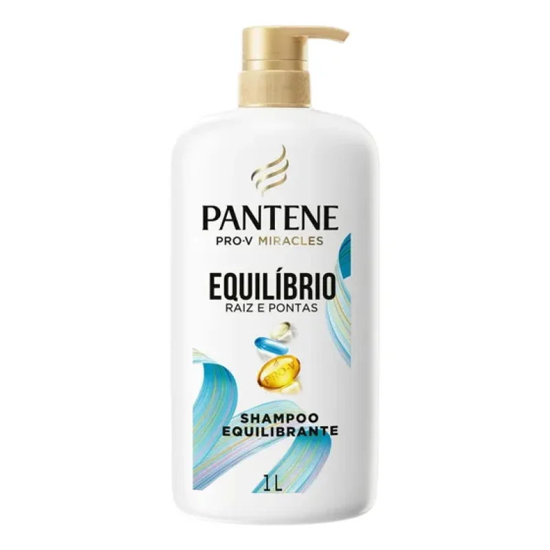Shampoo Pantene PRO-V Miracles Equilíbrio Limpa e Hidrata 1L