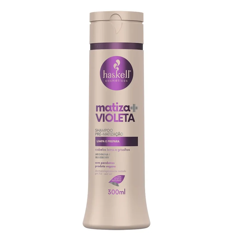 Shampoo Pré-Matização Matiza Mais 300ml Haskell