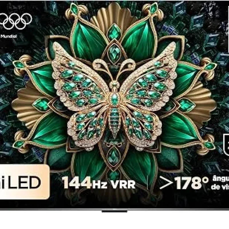 Smart TV TCL 85 Polegadas QLED Mini LED Matte 4K C6K…