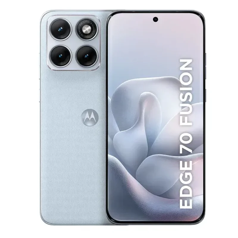 Smartphone Motorola Edge 70 Fusion 5g - 256gb 24gb (8gb Ram + 16gb Ram Boost), Camera 50mp Sony Lytia 710, Tela 1.5k Extreme Amoled 144hz - Branco