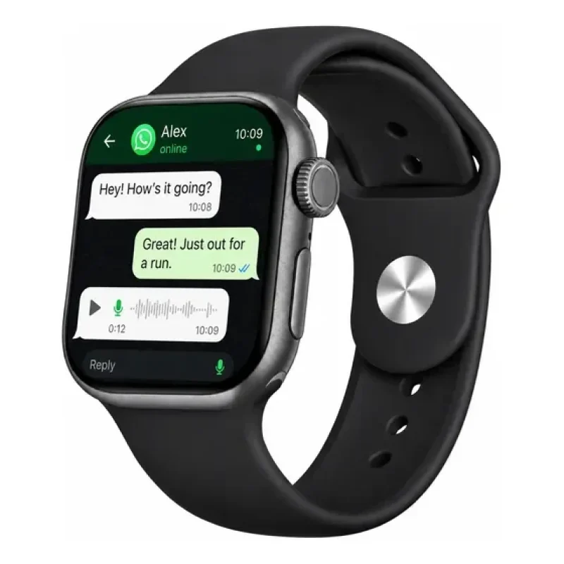 Smartwatch Aurafit A11pro Tela Hd 2,02 Resposta Do Whatsapp