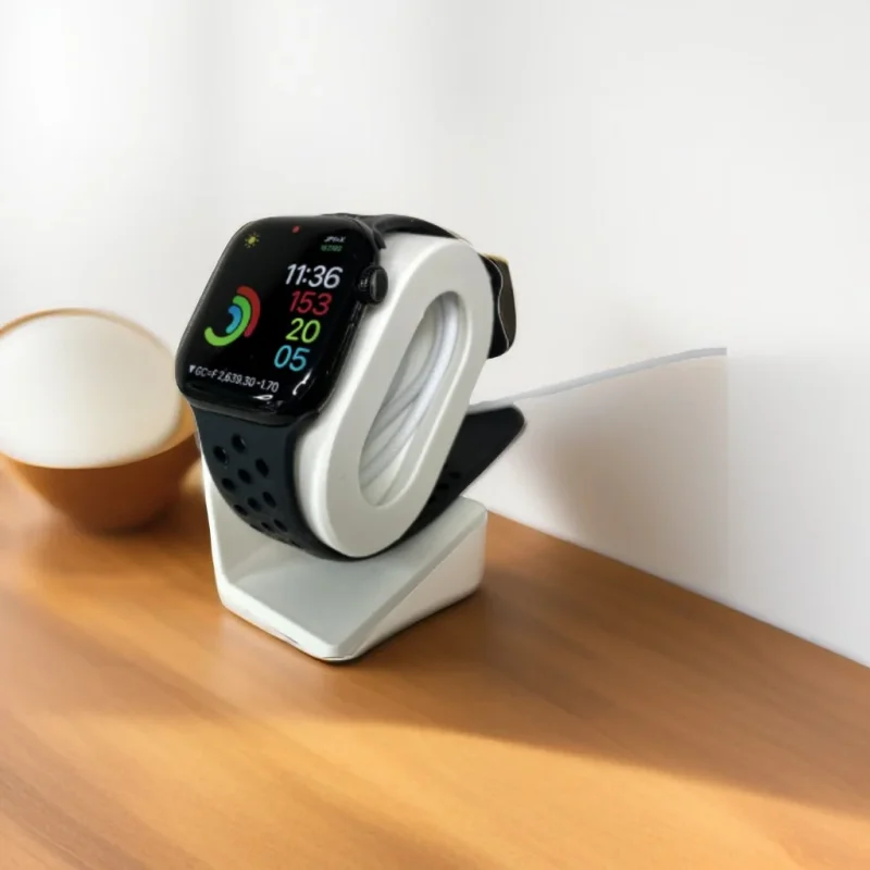 Suporte Compacto para smartwatch - Impressão 3D | PLA Durável - Altura: 7,7cm