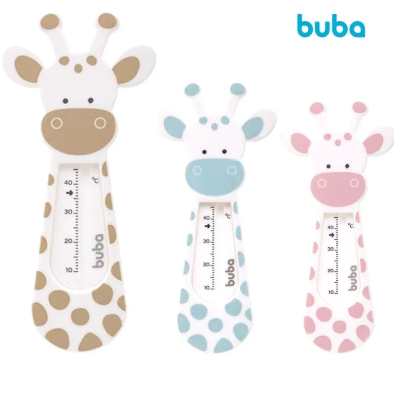 Termômetro De Banho Cuidados Bebe Girafinha Girafa Buba