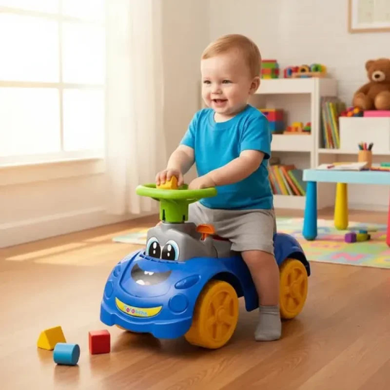 Totokinha Menino Carrinho Andador Velotrol Infantil Cardoso