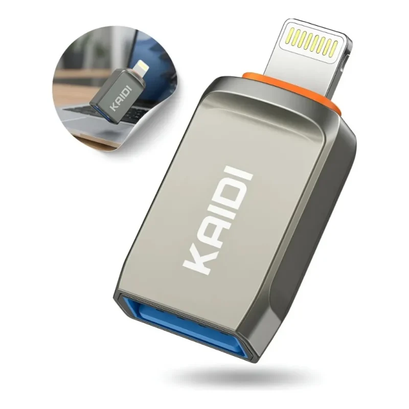 adaptador conector iphone ios