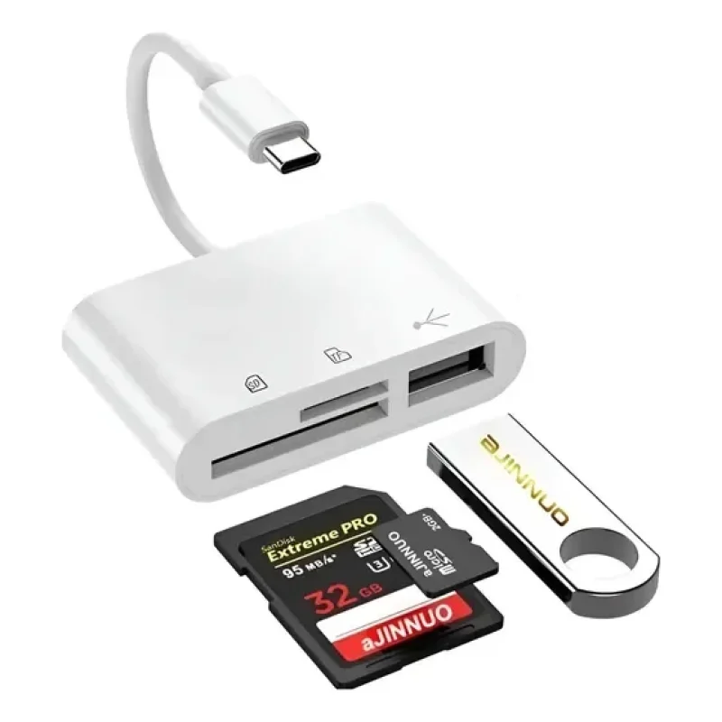 adaptador usb c leitor