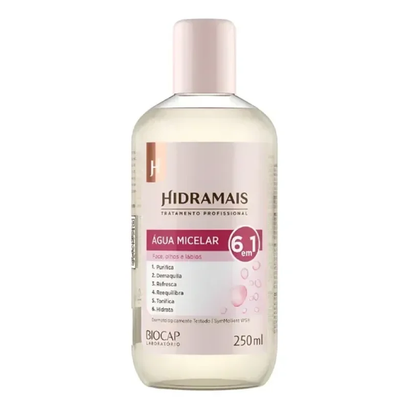 água micelar hidramais 250ml