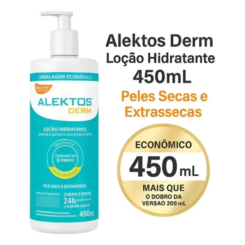 alektos 450ml loção hidratante