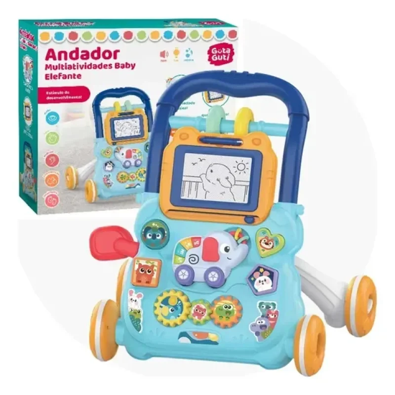 andador empurrador infantil
