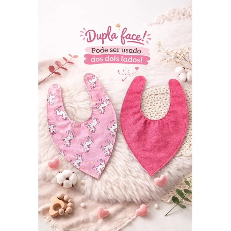 babador dupla face bandana