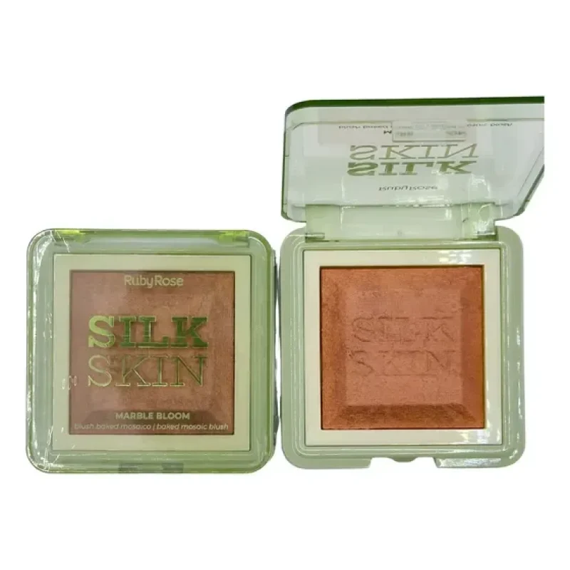 blush baked silk skin