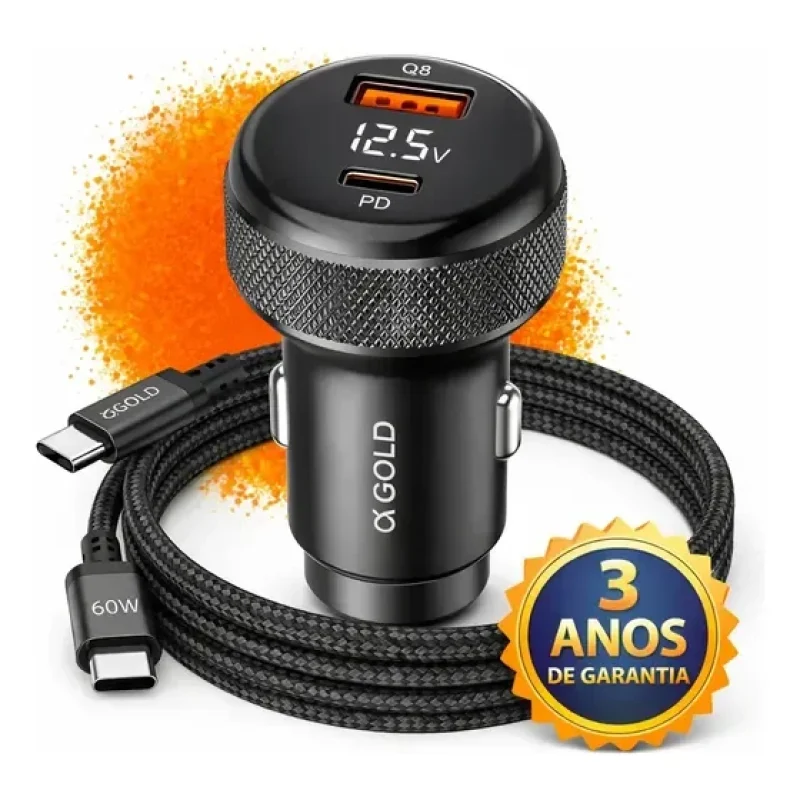 carregador carro usb