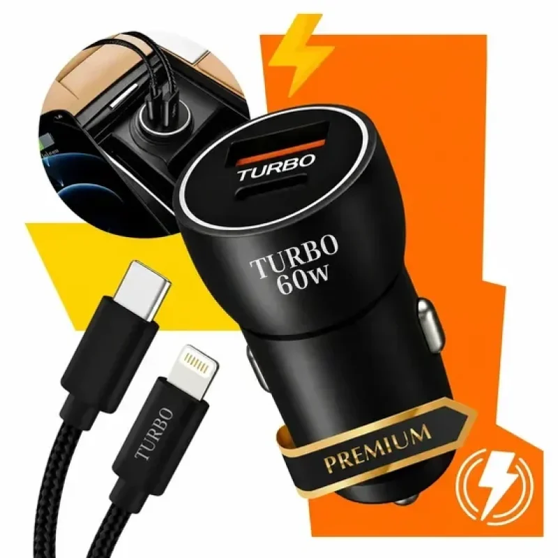 carregador veicular turbo