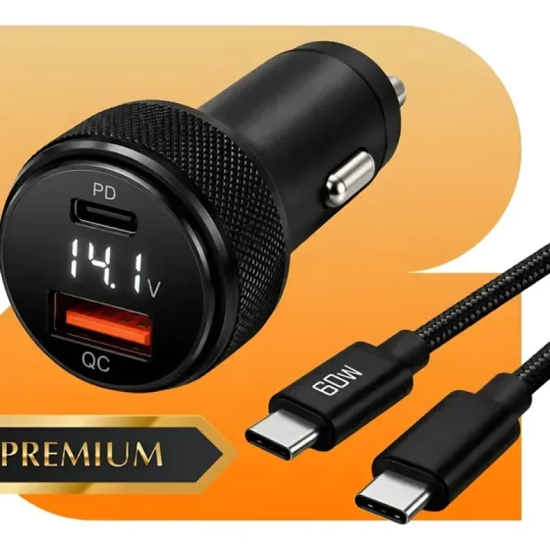 carregador veicular usb turbo