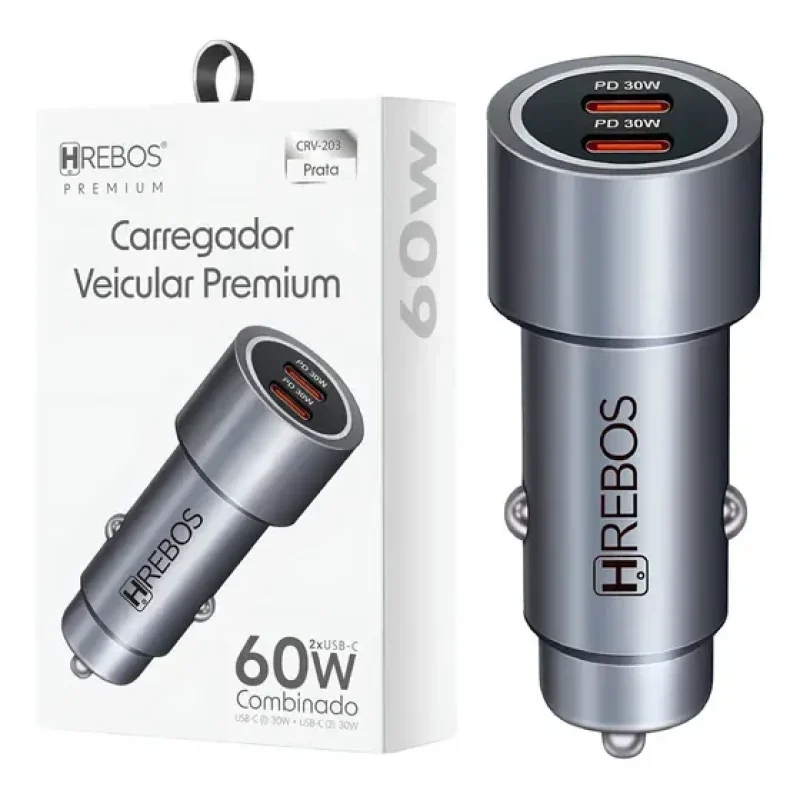 carregador veicular usb