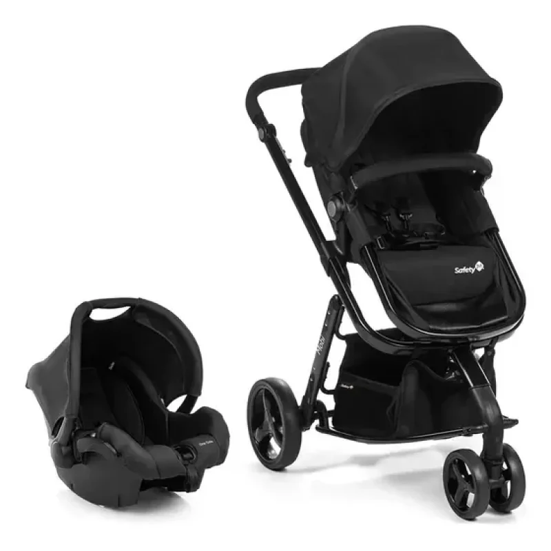 carrinho passeio preto