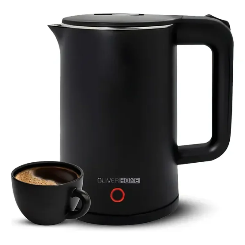 chaleira elétrica moderna preto