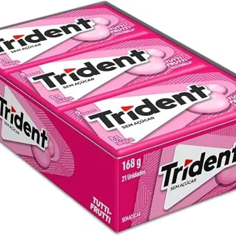 chiclete tutti frutti sem