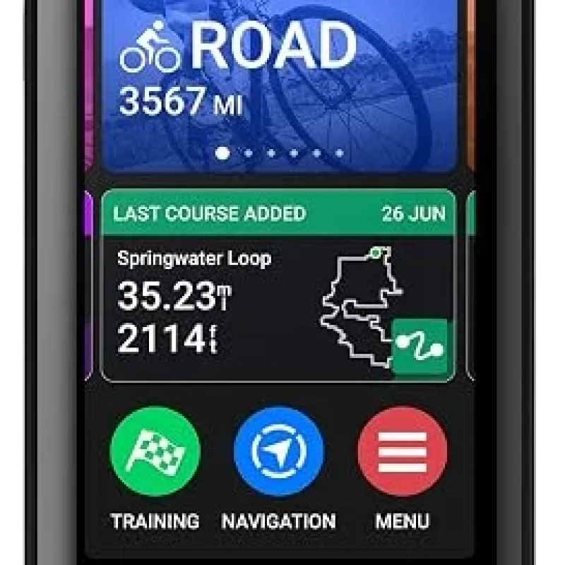 ciclocomputador com gps