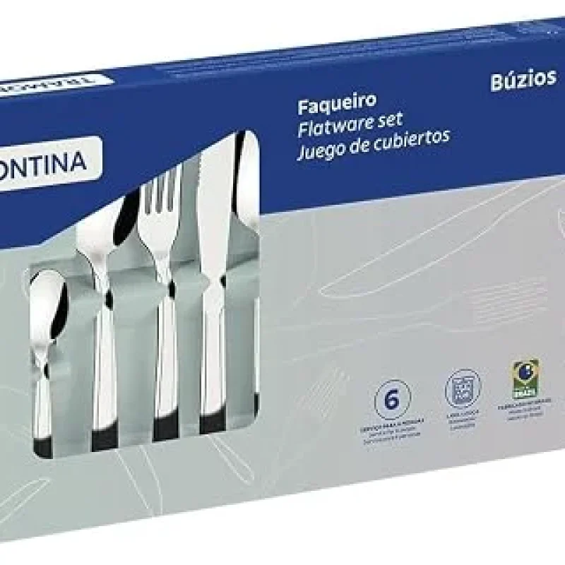 faqueiro inox tramontina