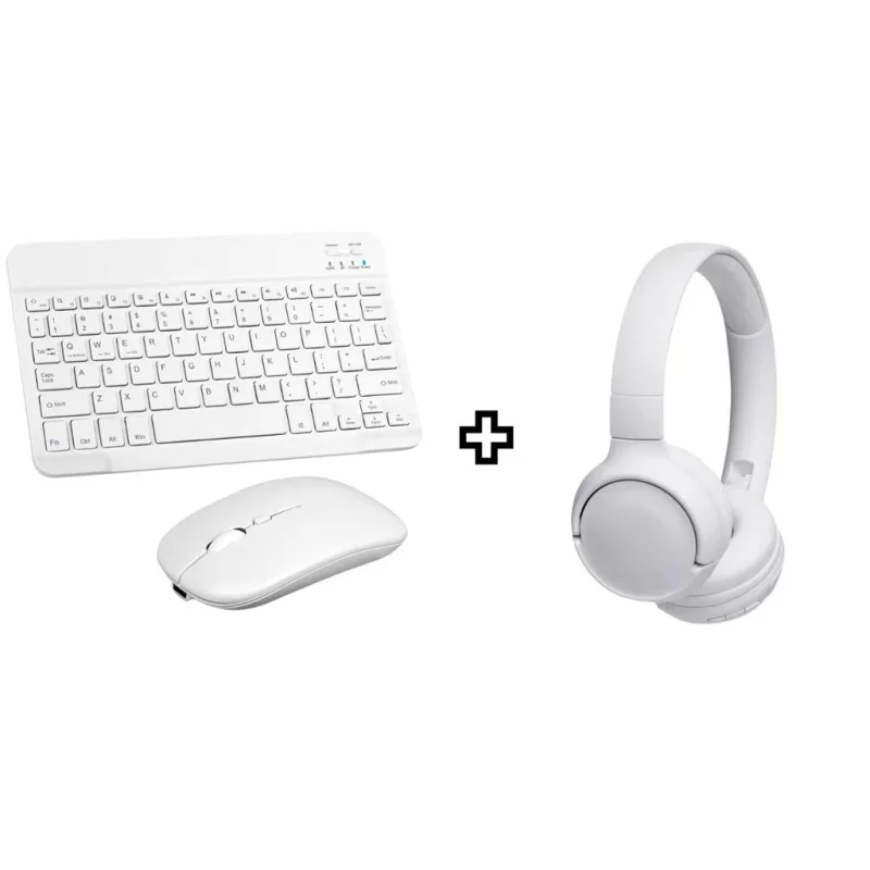 fone teclado mouse