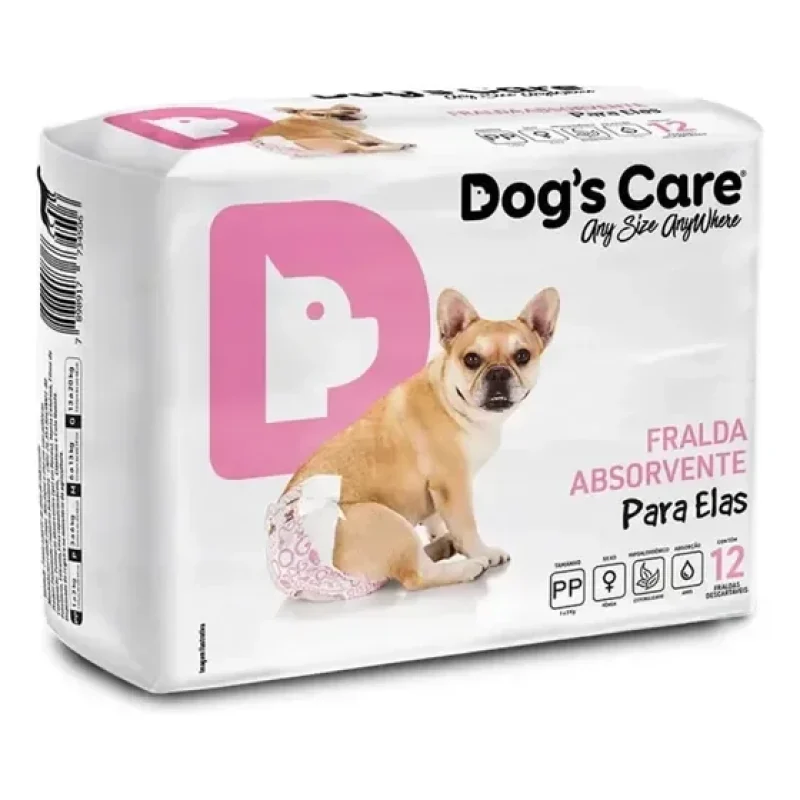 fralda higiênica cães