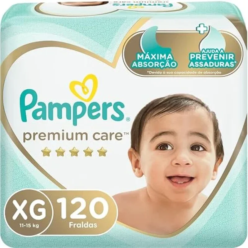 fralda pampers xg