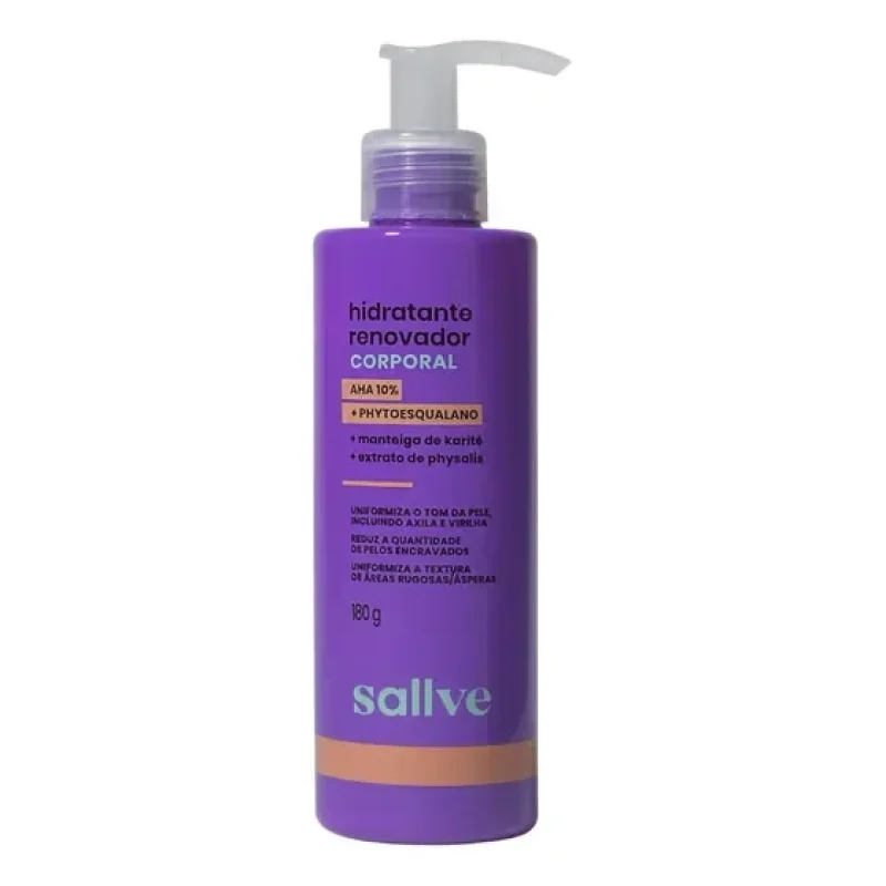 hidratante renovador corporal 10%