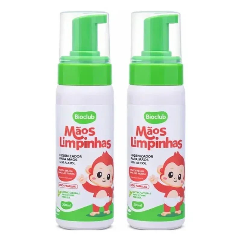 higienizador bebe sem alcool