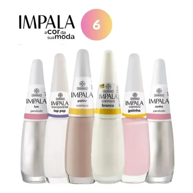 impala kit 6 esmaltes