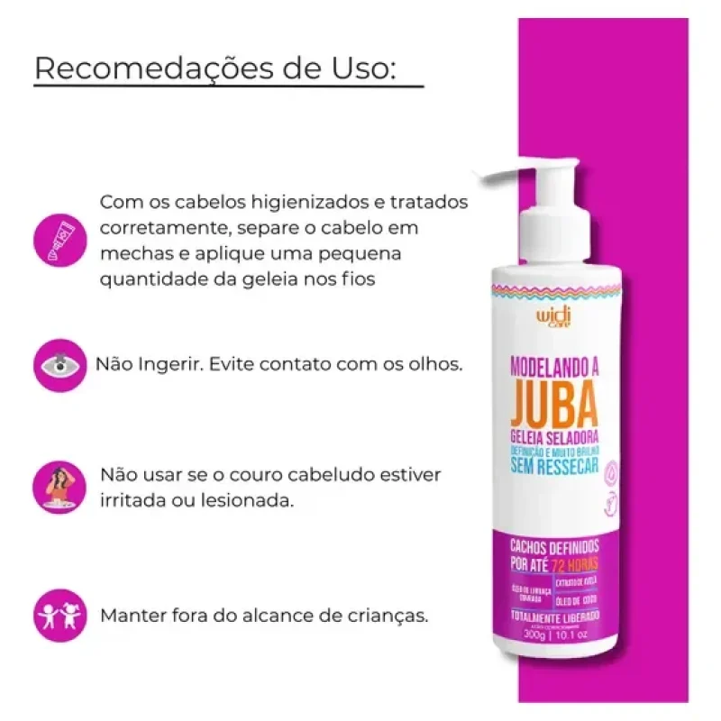 juba geleia seladora cachos
