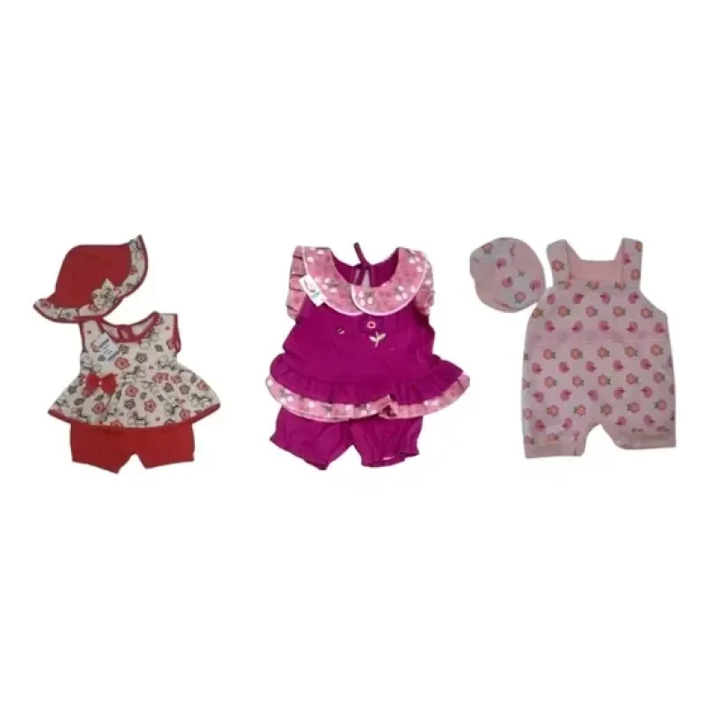 kit 3 roupas bebê