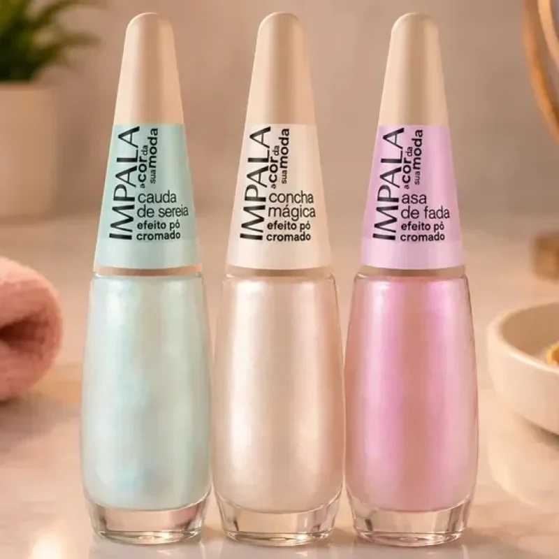 kit 3x esmaltes impala