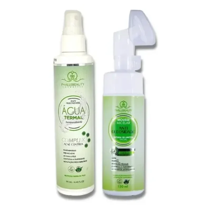 kit água termal mousse